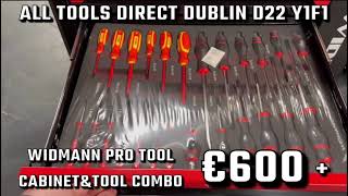 ALL TOOLS DIRECT D22Y1F1 WIDMANN TOOL COMPLETE WITH TOOLS TEL014264813 DELIVERY AVAILABLE [upl. by Euqilegna92]