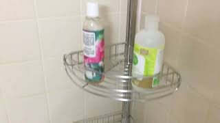 AllZone Shower Corner Caddy  REVIEW amp FULL INSTALLATION [upl. by Anneh651]