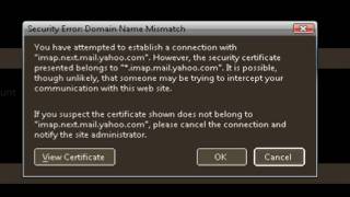 Mozilla Thunderbird Tutorial Howto Get Yahoo IMAP Mail For Free Walkthrough part 3 [upl. by Aleakam604]