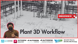 AutoCAD Plant 3D Workflow [upl. by Wesley]