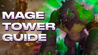 How to Complete Fel Werebear form GUARDIAN DRUID Mage Tower Guide✅TWW [upl. by Hagile260]