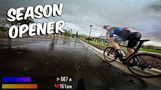 Raced in the Rain It Didnt Go Well  Cherry Pie Criterium [upl. by Nerwal]