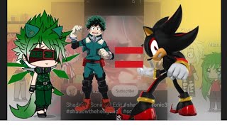 MHA react to deku as shadow [upl. by Lusty]