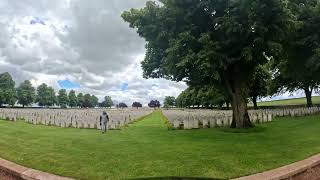 Somme  Sucrerie Military Cemetery Colincamps amp Serre Road Cemetery No2 Hébuterne [upl. by Osei948]