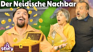 Der Neidische Nachbar  Gute nacht geschichte Deutsch  A Story German [upl. by Edmea]