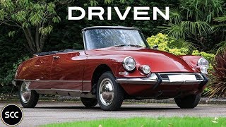 CITROËN IDDS 19 Cabriolet Chapron 1962  Modest test drive  SCC TV [upl. by Allerym]