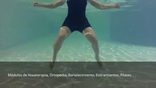 TELEREHABILITACIÓN Mejores Ejercicios para tus piernas en Piscina FisioterapiaAcuaterapia [upl. by Siseneg]