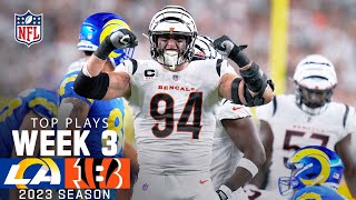 Cincinnati Bengals Top Plays vs Los Angeles Rams  Week 3 Season 2023 [upl. by Caesaria]