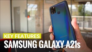 Samsung Galaxy A21s handson and key features [upl. by Abram]