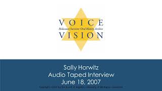 Sally Horwitz [upl. by Dymphia]