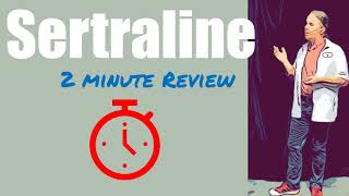 Sertraline Review in 2 Minutes  Uses Dosage Warnings and Side Effects [upl. by Timoteo384]