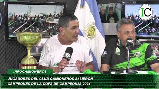 📌 ESPACIO ZONA NORTE CON LOS CAMPEONES DE CAMIONES DEL CLUB CAMIONEROS [upl. by Graniah]