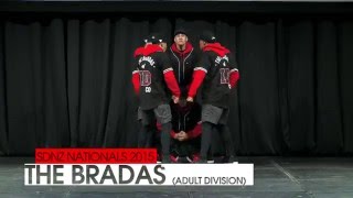 The Bradas  SDNZ National Dance Championships 2015 [upl. by Eniffit]