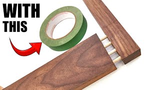 Genius Idea Game Changing trick for Perfect Dowel Alignment without a Jig [upl. by Dyraj]