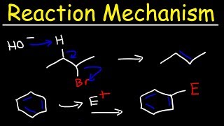 Organic Chemistry  Reaction Mechanisms  Addition Elimination Substitution amp Rearrangement [upl. by Naneek]