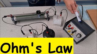 To Verify Ohms Law by Experiment [upl. by Boor646]