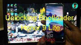 Unlocking Bootloader in Honor 9 Lite  Updated May 2k18  All Honor Devices [upl. by Enawd]