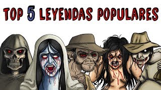 TOP 5 LEYENDAS POPULARES  Draw My Life La Llorona Patasola El Silbón La Santa Compaña El Pombero [upl. by Sharona]