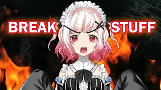 Mint sings Break Stuff by Limp Bizkit 【Maid Mint Fantome】 [upl. by Ilil]