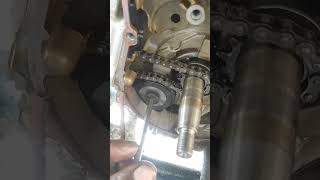 HF Deluxe ka timing chain repairtrending automobile mujahed motivation [upl. by Ettennor]