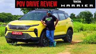 2024 Tata Harrier First Drive Review POV  Kryotec 170 Diesel Automatic  170 bhp 350 Nm [upl. by Blanding866]