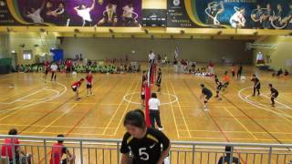 2017 B Div Boys SEMI EZ GMS vs VS 20 2nd set [upl. by Nauqes428]