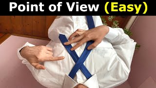 How to tie a tie  Full Windsor POV [upl. by Daile568]