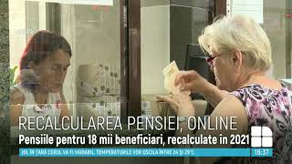 Cererea pentru recalcularea pensiei va putea fi depusă online [upl. by Bride]