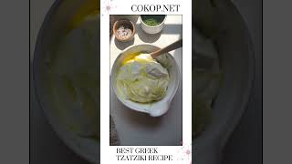 The Best Greek Tzatziki Sauce Recipe Ever [upl. by Waller]