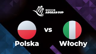 Polska vs Włochy  Socca Aegean Cup 2024 [upl. by Akirdnahs]