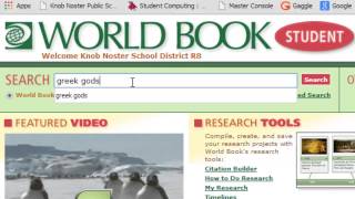 How to Use World Book Online [upl. by Anyr688]