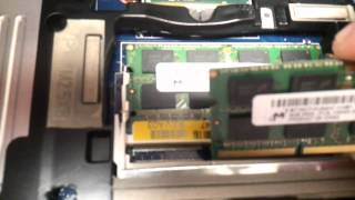 E6510 DELL Latitude Memory upgrade 4GB to 8GB [upl. by Yorled]