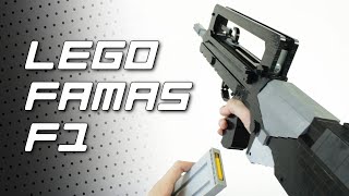 LEGO FAMAS F1 Assault Rifle [upl. by Hardie166]