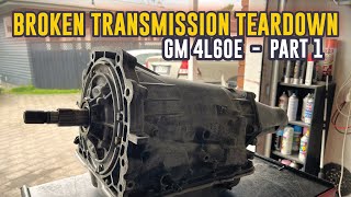 Holden 4L60e Transmission Rebuild  Part 1 [upl. by Lyrpa617]