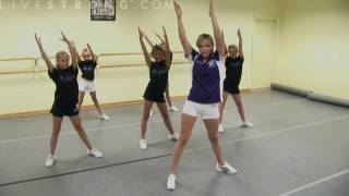 How to Do Cheerleading Dance Combinations [upl. by Roman]