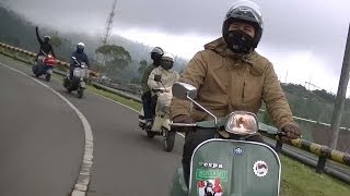 touring garut vespa indonesia [upl. by Erual]