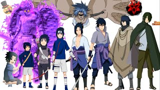 Naruto characters Uchiha Sasukes evolution [upl. by Korfonta187]