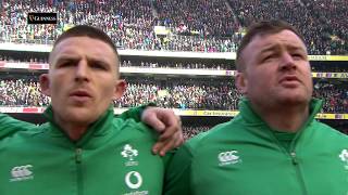 Irelands Call before kick off in Dublin  Guinness Six Nations [upl. by Amikehs]