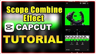 Scope Combining Effect Video PART 1  Capcut Tutorial  Pubg Mobile [upl. by Aneetsirhc]