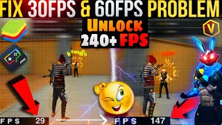 Fix Low 30 FPS amp 60 FPS Problems and Get 240 FPS In Free Fire PC  FPS Drop BLUESTACKS amp MSI 5 [upl. by Jemimah211]