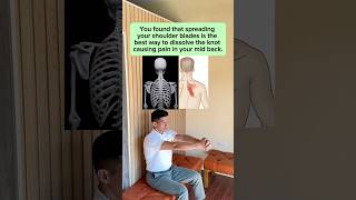 Rhomboid Pain Relief backpainexercises rhomboids viralshort [upl. by Heng]