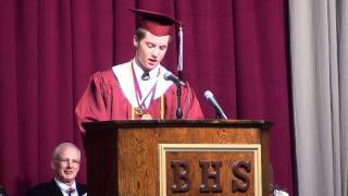 Luke Chastain Valedictorian Speech 2011 [upl. by Sahcnip209]