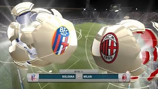 FC 25  Bologna vs AC Milan  Morata  Abraham  Serie A 20242025 [upl. by Saimon]