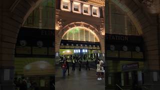 Flinders Street station 🚉🇦🇺 travel melbournecity vlog travelblog travelvideo tram [upl. by Anselmo]