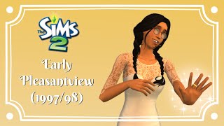 Cassandra Goths DREAM WEDDING 👩‍❤️‍💋‍👩🌈💍 Pharmacy reveal Early Pleasantview  Sims 2 [upl. by Ahseiuqal703]