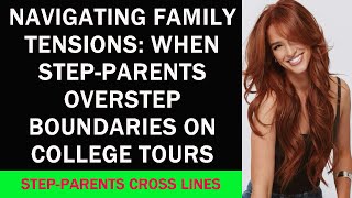 Navigating Family Tensions When StepParents Overstep Boundaries on College Tours [upl. by Ocin382]