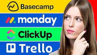 BEST Project Management Software In 2021  Trello vs Monday vs Basecamp vs Clickup [upl. by Pasadis]