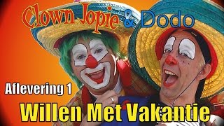 Clown Jopie en Dodo willen met vakantie  Aflevering 1 [upl. by Reiser]