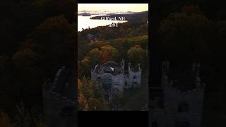 Kimball Castle Gilford NH drone castle foliage fall newhampshire dji mavic [upl. by Pinckney]