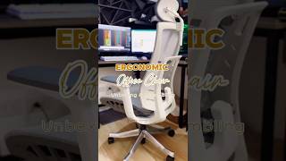 Ergonomic Office Chair  unboxing amp Assembling FULL VIDEO on my CHANNEL [upl. by Ahsiya243]